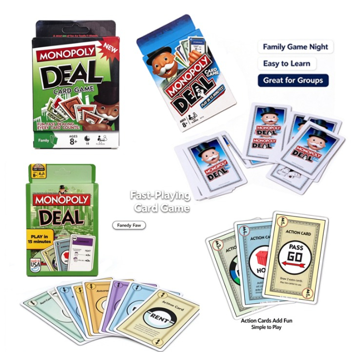 Hasbro Game Monopoly - Hasbro Monopoly Deal, een kaartspel in