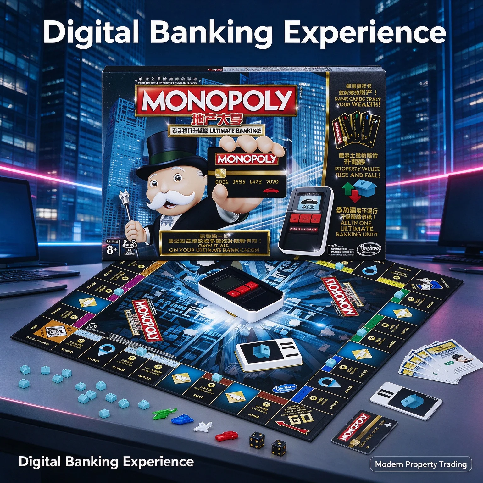 Hasbro Monopoly Ultimate Banki - Hasbro Game Monopoly recensie en prijs