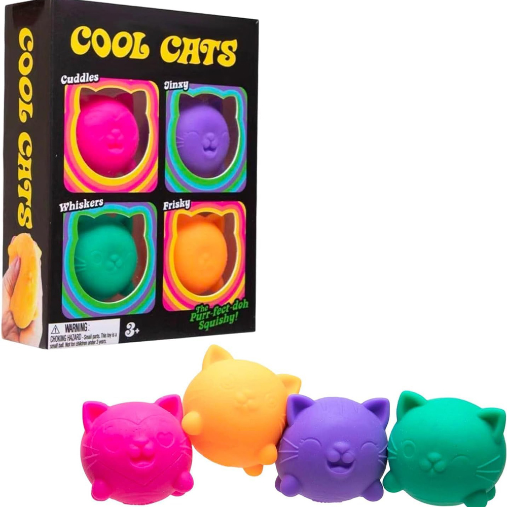 Schylling NeeDoh Schattige Kat - Party Games For Adults And Kids recensie en prijs