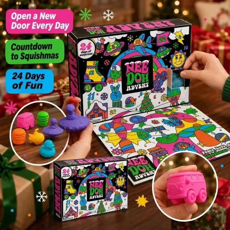 Knuffelbare Fidget Kerst Adven - Party Games For Adults And Kids recensie en prijs