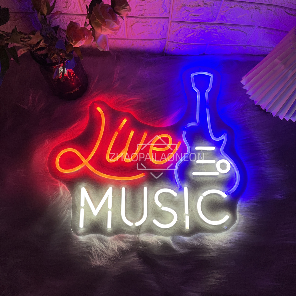 Live Muziek Neon Sign Home Art - Party Games Name recensie en prijs