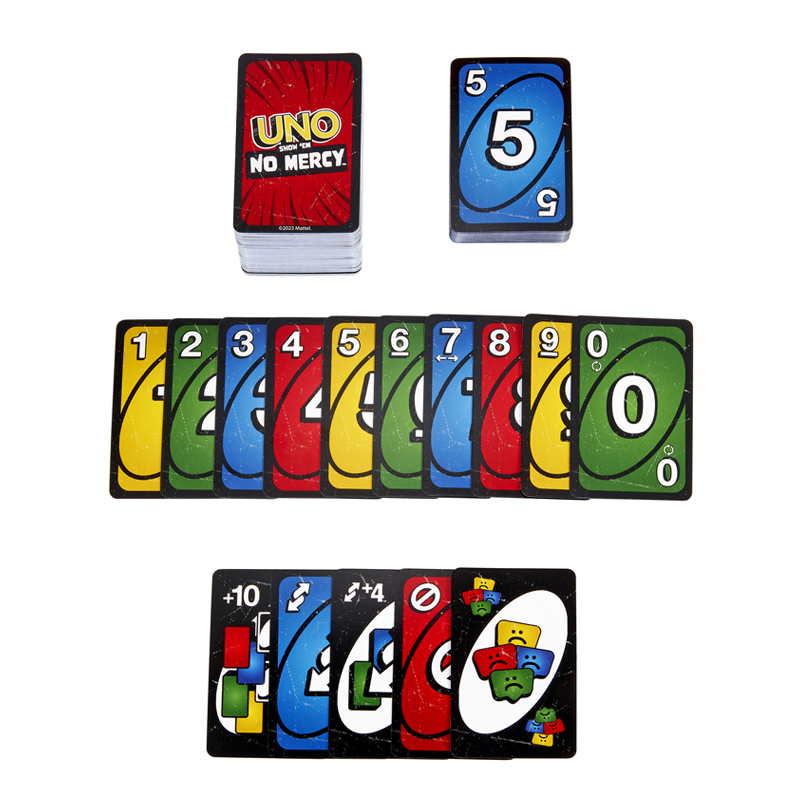 UNO No Mercy, een kaartspel me - Party Games Night recensie en prijs