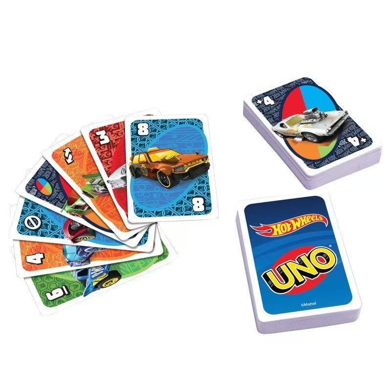 UNO Hot Wheels kaartspel met s - Party Games Night recensie en prijs