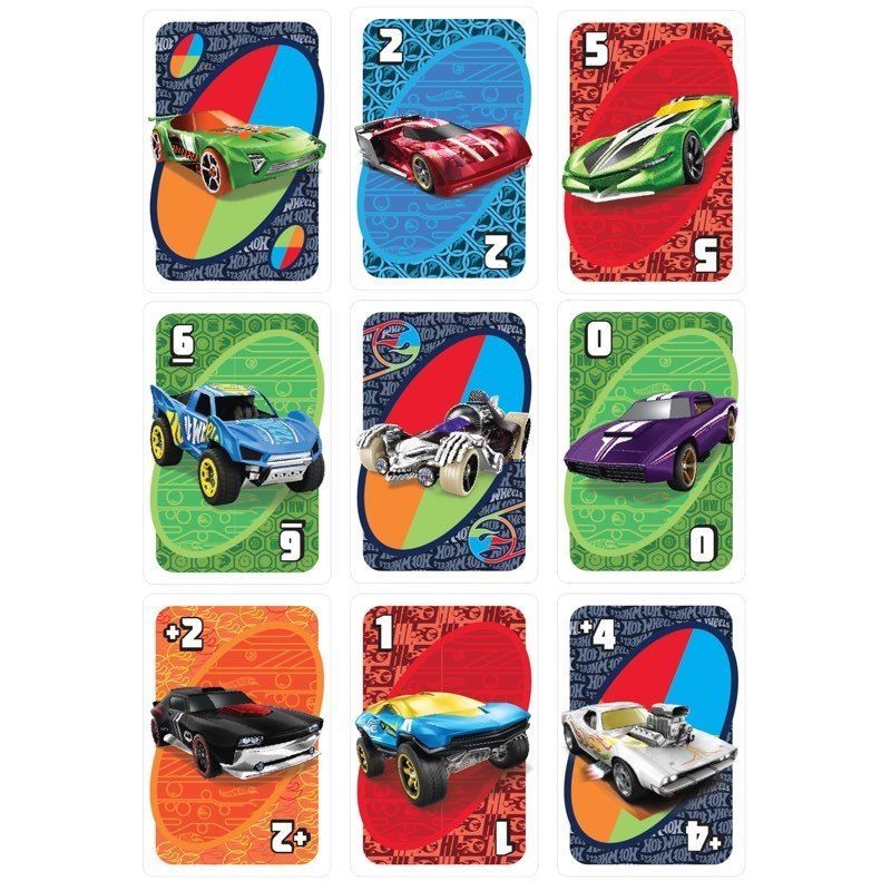 UNO Hot Wheels kaartspel met s - Party Games Night recensie en prijs